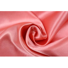 Tissu de soie satiné Charmeuse 100% polyester de couleur classique